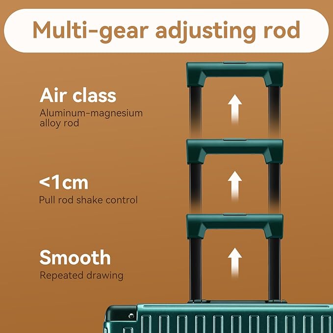 ROAMING Zipperless Luggage 24 Inch - Image 7