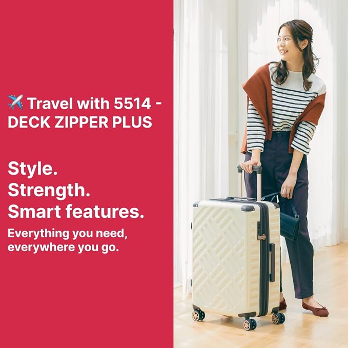 LEGEND WALKER DECK Hardside Expandable Luggage, 29 inch, 5514-69-BK - Image 7