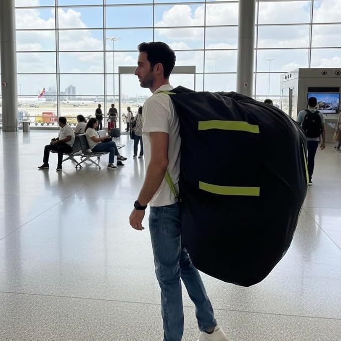V VOLKGO Stroller Bag for Airplane, Large Cover for Airtravel, Jogger & - Image 3