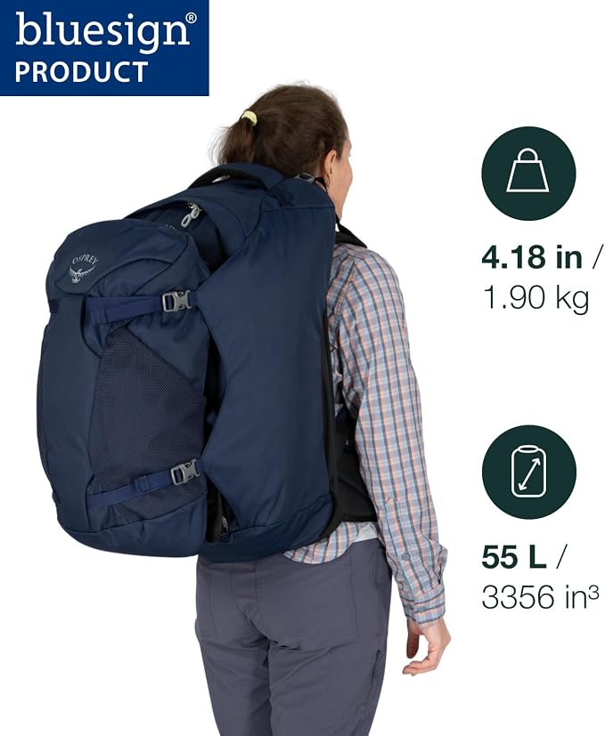 Osprey Fairview 55L Women's Travel Backpack - Image 2