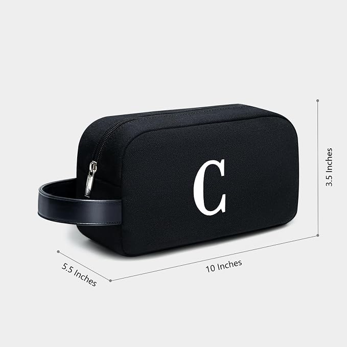 TOPDesign Personalized Initial Canvas Tote Bag, - Image 3