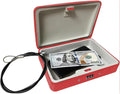 SEPOX Portable Security Case Lock Box Steel, Personal Travel Safe Storage by SEPOX