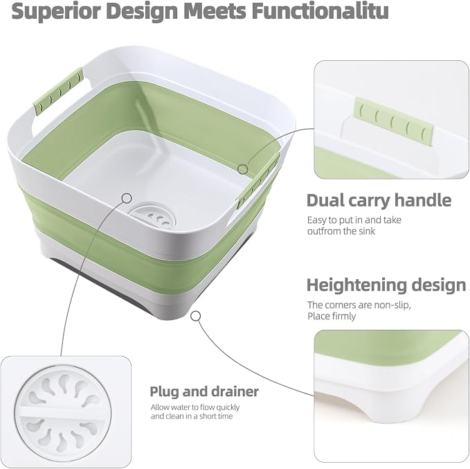 Collapsible Wash Basin for Baby Bottles - Image 3
