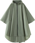 Cloak raincoat Unisex poncho Adult hooded men and women by Unknown