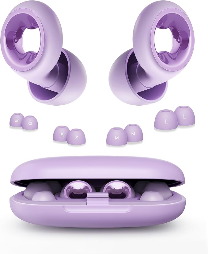 Ear Plugs for Sleeping Noise Cancelling: 45db Ultra-Comfy Reusable by PATNRAB