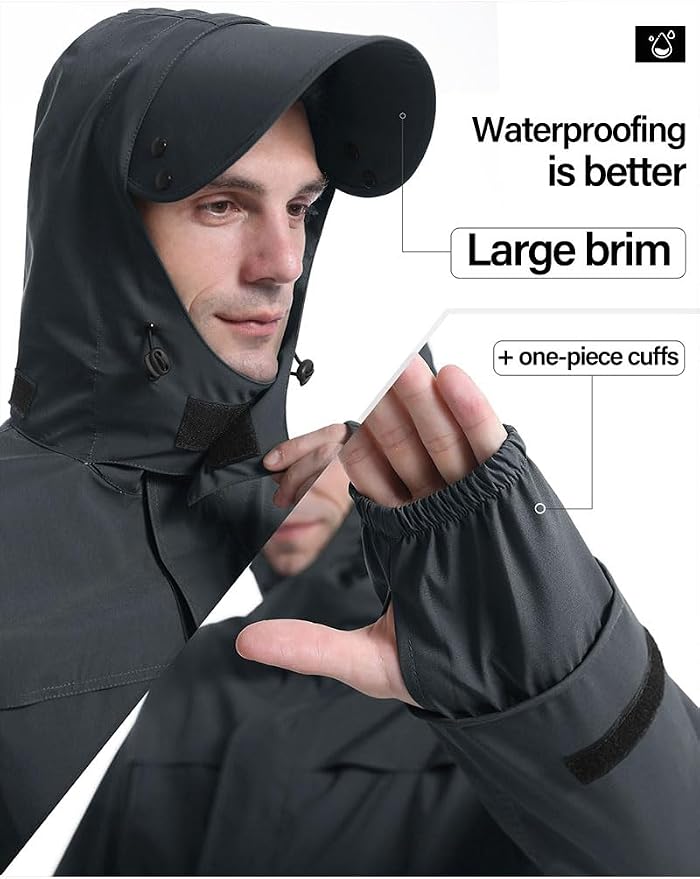 iCreek Rain Suit Waterproof Jacket - Image 4