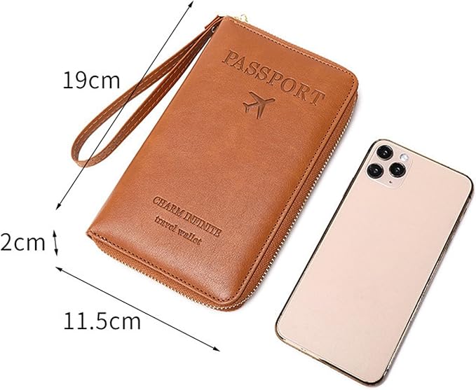Multi-Function RFID Travel Passport Wallet - Image 9