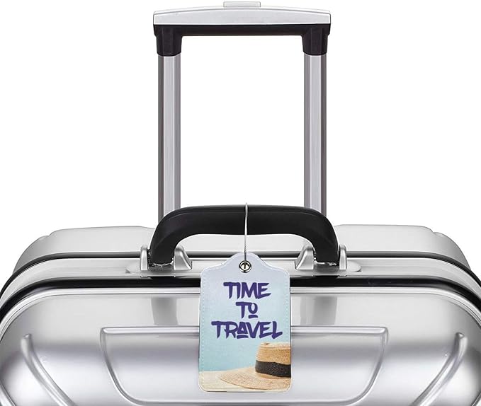 2 Pcs Time to Travel Luggage Tag - Image 5