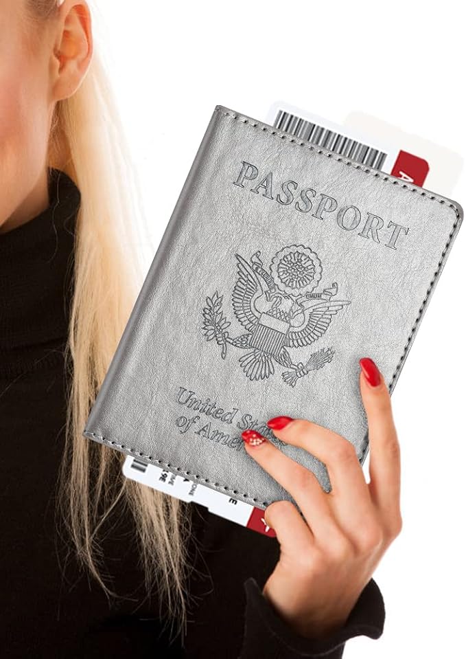 Passport and Vaccine Card Holder Combo, Passport Holder - Image 7