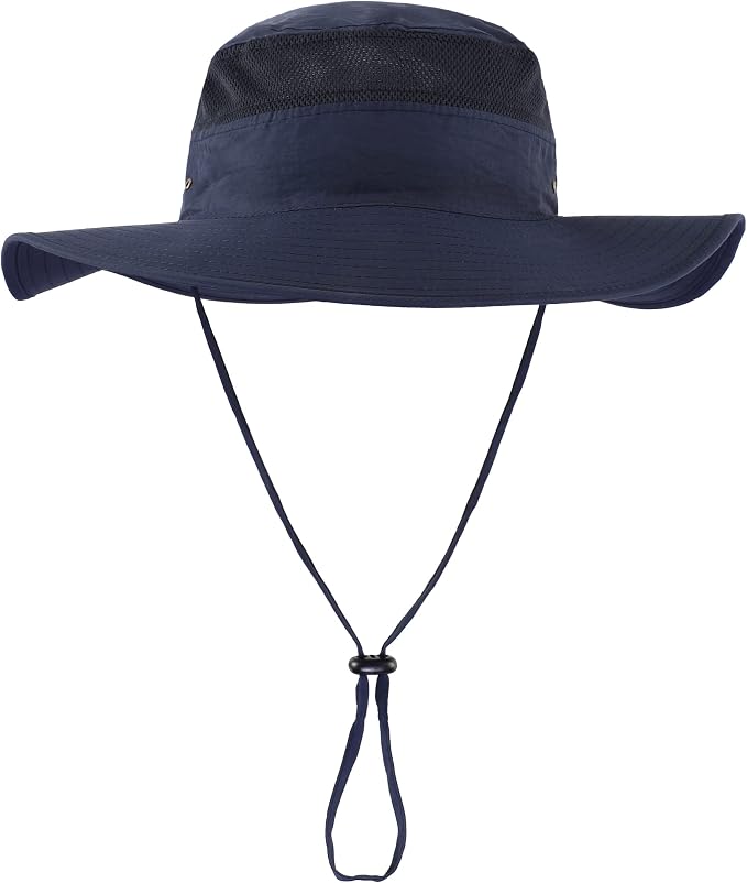 Home Prefer UPF 50+ Men's Sun Hat Wide Brim Bucket Hat UV Protection Hat - Image 2