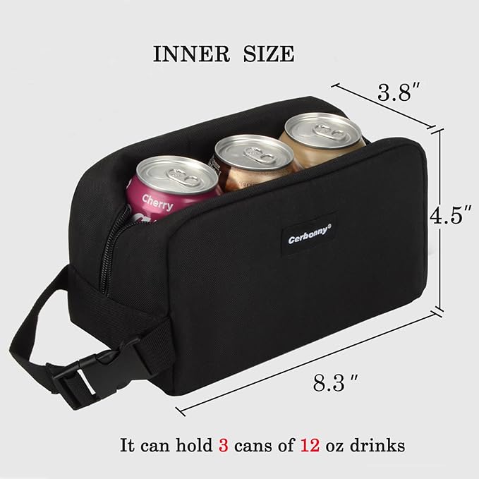 Freezable Lunch Bag, Freezable Snack Bag, Mini Cooler Bag - Image 3