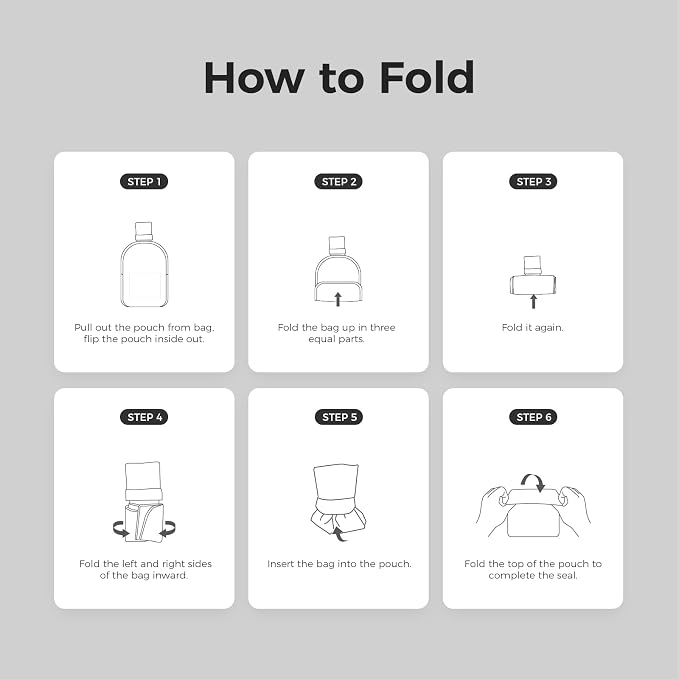pack all 20L Lightweight Packable Backpack, Water Resistant Foldable Backpack - Image 7
