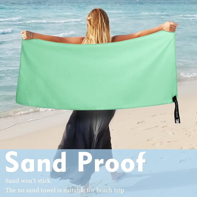 Microfiber Travel Towel, Soft Lightweight Quick Dry Towel, Super Absorbent - Image 7