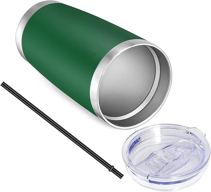 VEGOND 20oz Tumbler with Lid and Straw Stainless Steel Tumbler Cup Vacuum - Image 6