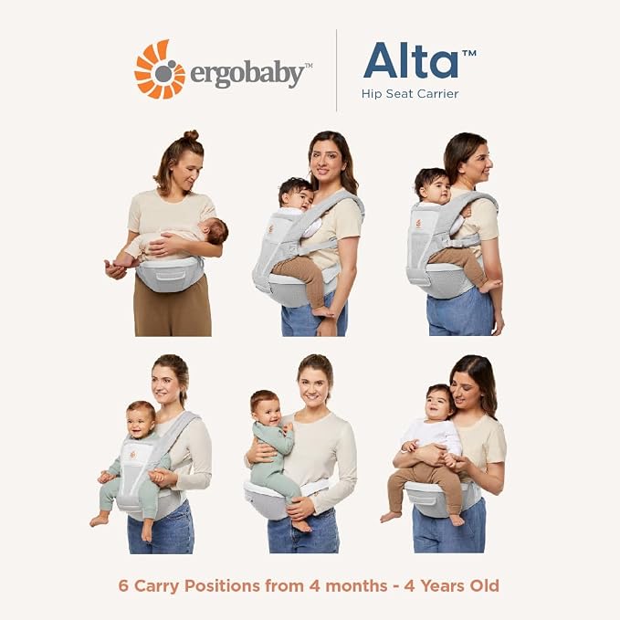 Ergobaby Alta 2-in1 Hip Seat and Carrier - Image 3