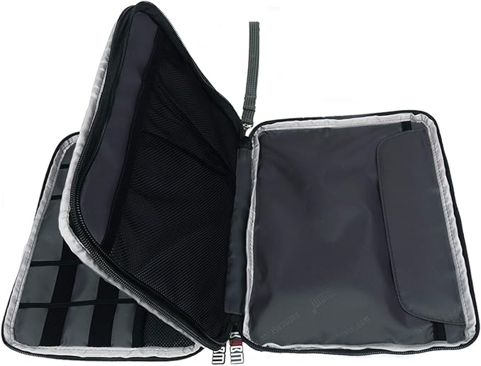 BUBM Double Layer Electronics Organizer, Travel Gadget Bag - Image 3