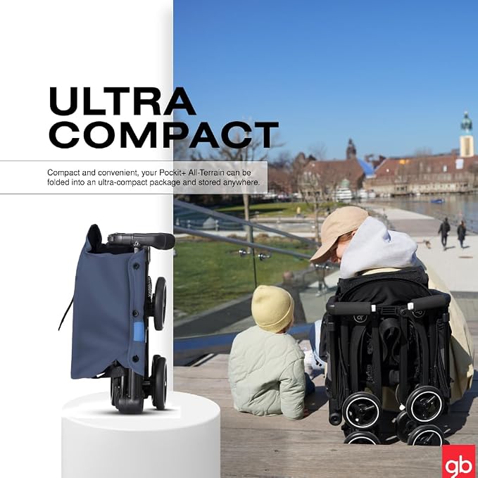 gb Pockit+ All-Terrain, Ultra Compact Lightweight Travel Stroller - Image 3