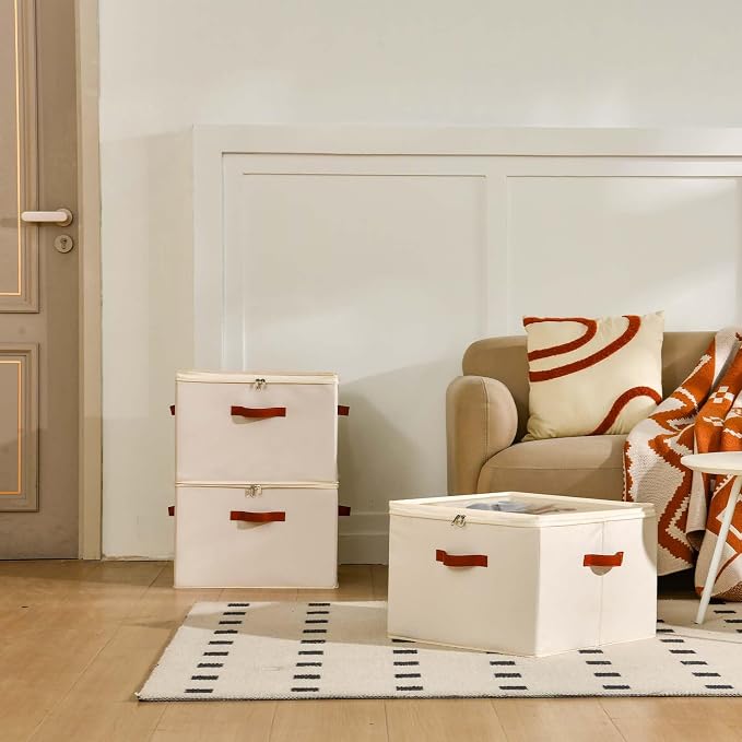 Shoe Organizer for Closet, 2 Pack Foldable Shoe Storage Containers, Fits up to - Image 7