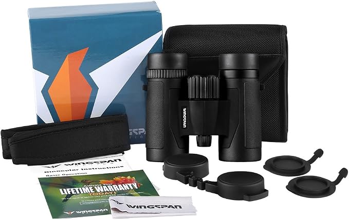 Wingspan Optics FieldView 8X32 Compact Binoculars - Image 7
