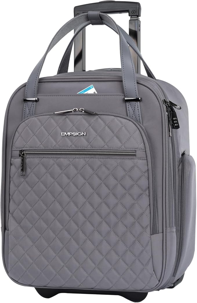 EMPSIGN Underseat Carry On Wheeled by EMPSIGN