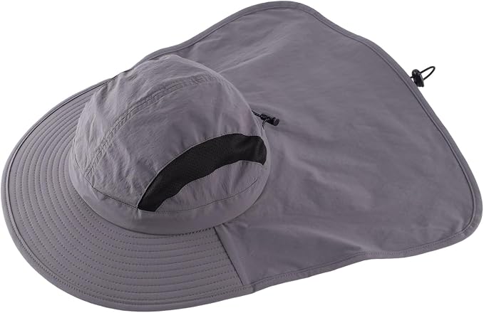 Home Prefer UPF 50+ Sun Hats for Men Women Wide Brim Fishing Hat - Image 5