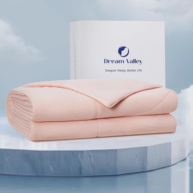 Dream Valley® Outlast® Deepsleep Cooling Comforter, Throw Size, NASA-Grade by DreamValley