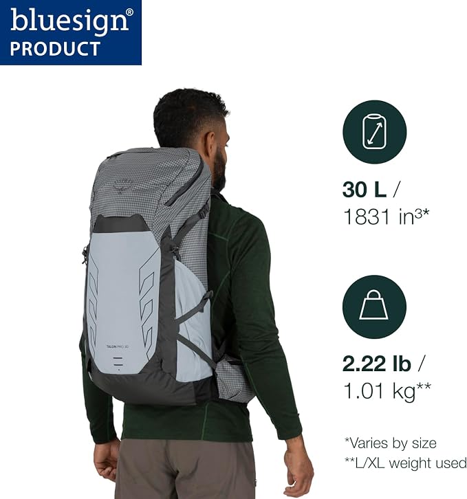Osprey Talon Pro 30L Men's Hiking Backpack - Image 2