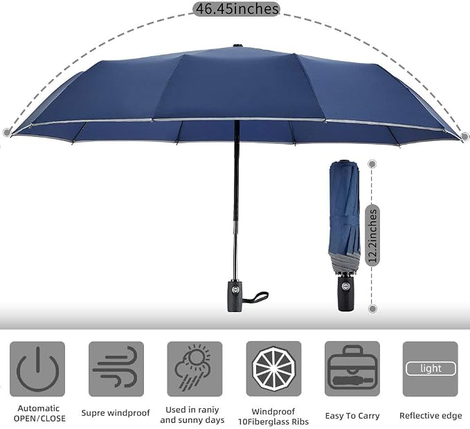 FDJASGY Windproof Travel Umbrella - Image 7