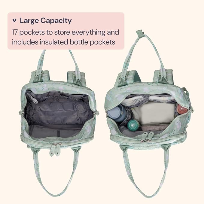 BabbleRoo Diaper Bag Backpack - Image 3
