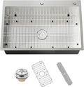 Stainless Steel Drop In 33x22 Inch Kitchen Sink by Koardink