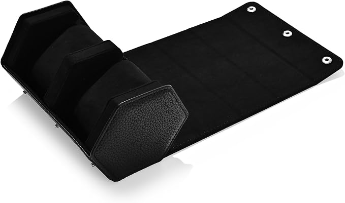Oirlv Luxury Hexagonal Leather Watch Travel Case Watch Organizer Case - Image 9