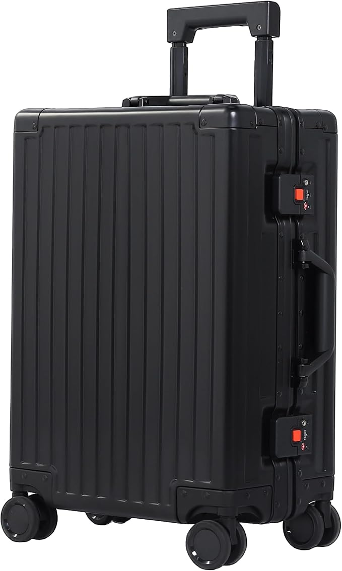 UrbanExplorer All Aluminum Carry On Luggage 22x14x9 Airline Approved Heavy Duty by UrbanExplorer