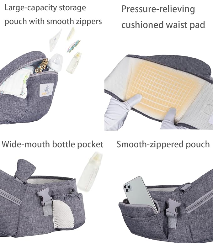 Baby Hip Seat Carrier Baby Waist Stool - Image 5