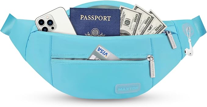 MAXTOP Large Crossbody Fanny Pack by MAXTOP