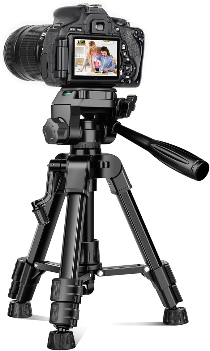 JOILCAN Mini Tripod for Camera, Portable Travel Tripod w/Phone & Tablet Holder by JOILCAN
