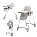 JOYMOR Foldable Baby High Chair, 4 in 1 Convertible Highchair by JOYMOR
