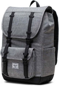 Herschel Supply Co. Little America Mid, Raven Crosshatch, One Size by Herschel