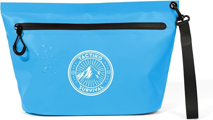 Tactiko Heavy-Duty Splash Water Resistant Zipper Pouches by TactikoSurvival