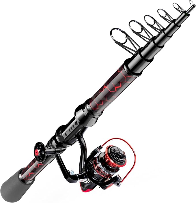Fishing Rod and Reel Combos, Unique Design by QudraKast
