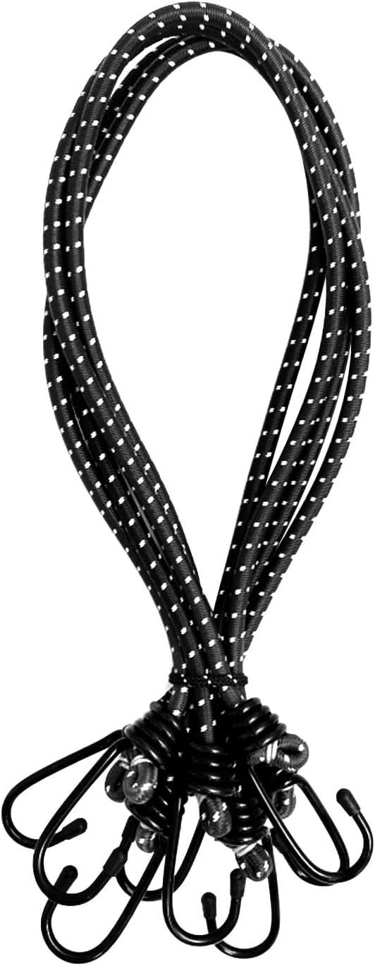 Bungee Cord Luggage Cord Resilience 24 Inch 4 Pieces by Unknown
