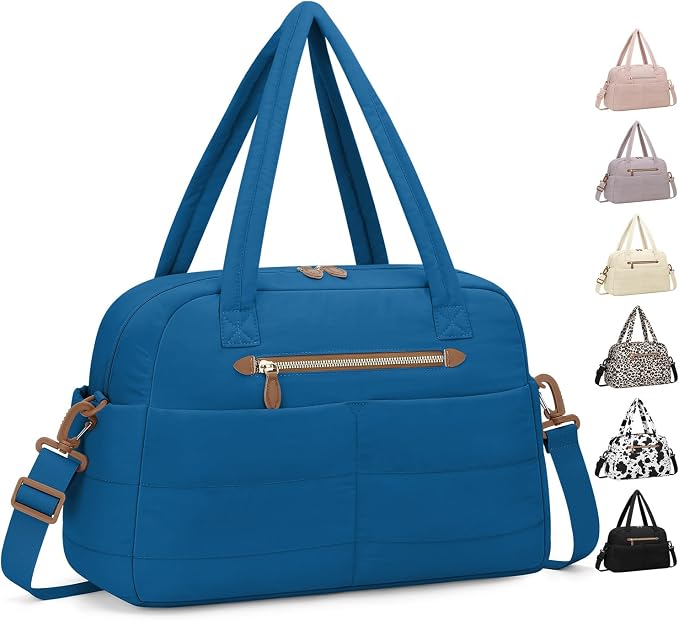Travel Duffle Bag, Puffer Carry On Duffel Bag by Pritent