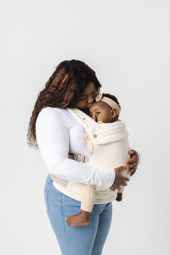 Mabē Monarch Ergonomic Baby Carrier – Premium Cotton Soft Structured Newborn to - Image 4
