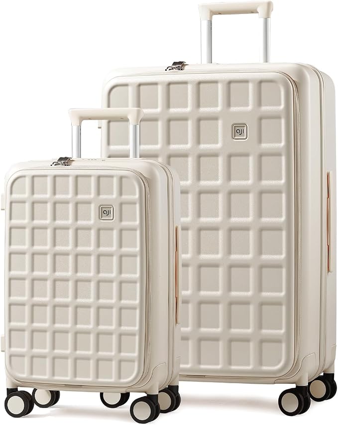 aji Expandable Top Opening Luggage Sets 2 Piece by AJIVALUESTYLISHQUALITY