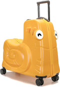 Kids Ride-on Luggage with Spinner Wheels Suitcase, Kid's Ride-On Suitcase Help by SeaPunk