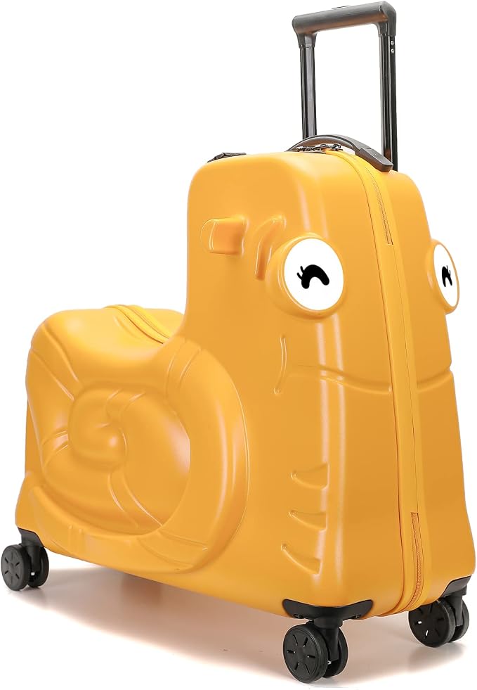 Kids Ride-on Luggage with Spinner Wheels Suitcase, Kid's Ride-On Suitcase Help by SeaPunk