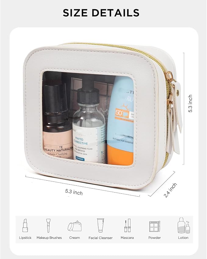 Small Clear Makup Bag - Image 5