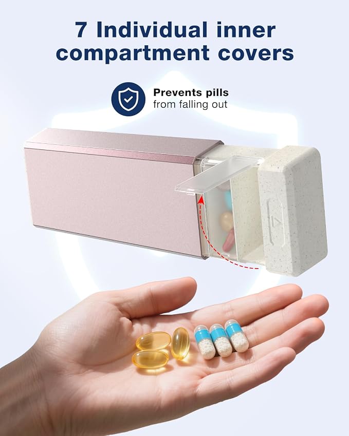 HEIYING 7 Days Pill Organizer - Image 4