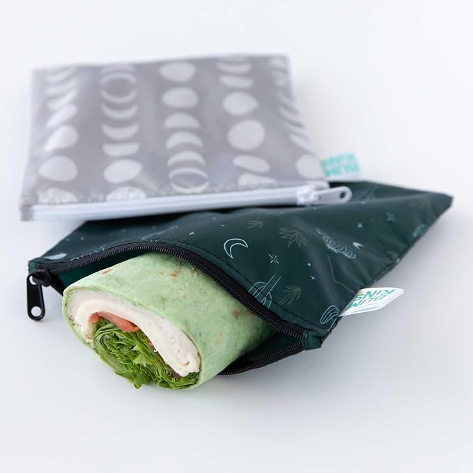 Bumkins Reusable Sandwich and Snack Bags, - Image 3