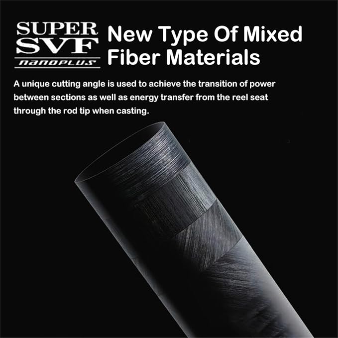 PURELURE Telescopic Fishing Rod Spinning & Casting, Fuji Alconite Ring - Image 7