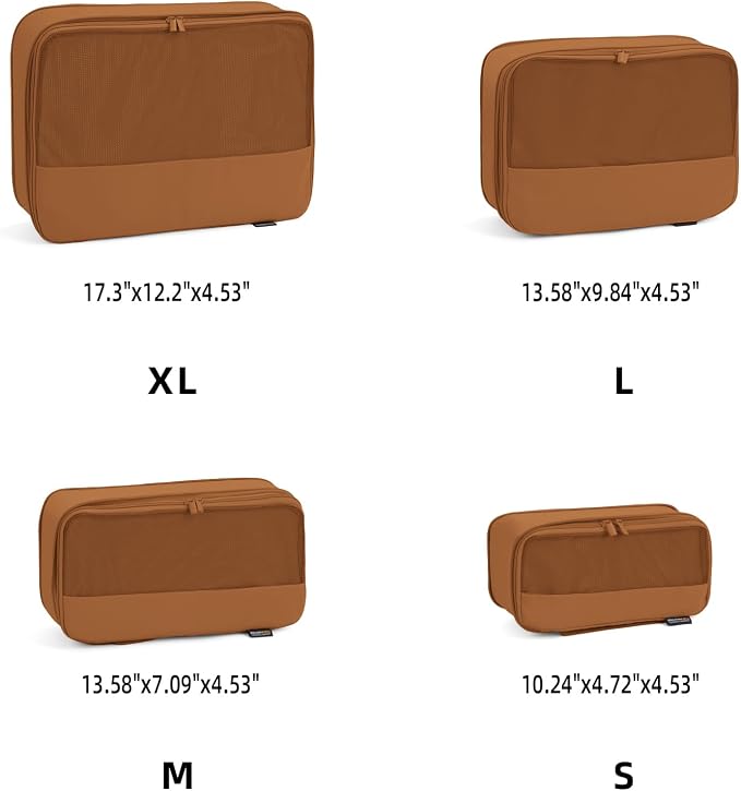 4 Piece Compression Packing Cubes - Image 5